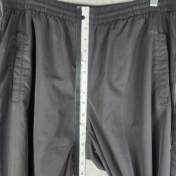 Mens Black Express Relaxed Fit Track Pants Polyester Lining Athletic Size XL - Picture 10 of 14